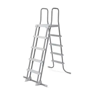 Лестница для бассейна, со съемными ступенями, высота 122-132 см INTEX