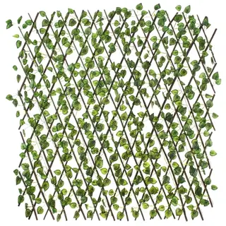 Ограждение декоративное, 240 × 60 см, «Пеперомия серебристая», Greengo