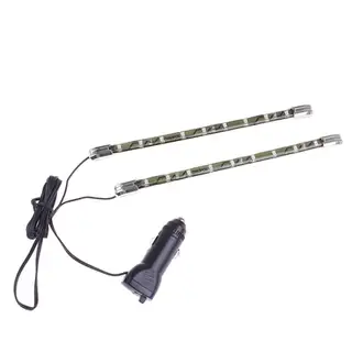 Подсветка салона LED, SD-035, 9 LED, 12 В, свет синий, цвет корпуса черный