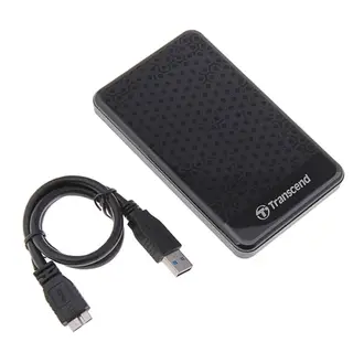 Жесткий диск Transcend USB 3.0 1Tb 2.5" черный