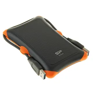 Жесткий диск Silicon Power Armor A30 USB2.0 500Gb 2.5" черный/оранжевый
