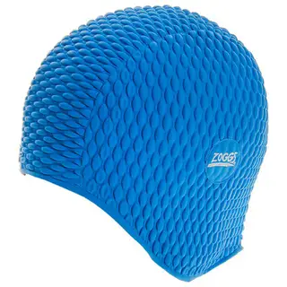 Шапочка для плавания ZOGGS Latex Bubble Cap, цвет синий