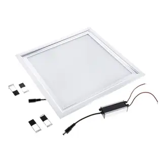Светодиодная панель, накладная на пришепках, 300х600 мм, 6 W, 60 LED-2835, 2700 K, 460 Lm