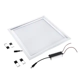 Светодиодная панель, накладная на пришепках, 300х600 мм, 12 W, 100 LED-3014, 6500 K, 950 Lm