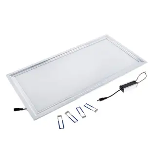 Светодиодная панель, накладная на пришепках, 300х600 мм, 22 W, 220 LED-3014, 6500 K, 1800 Lm