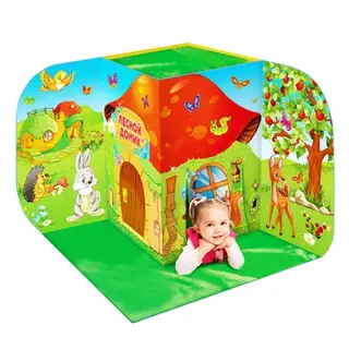 Игровая палатка 3D "Лесной домик" 66 х 66 х 105 см