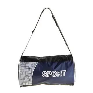 Сумка спортивная Sport, 1 отдел, регулируемый ремень, черно-синий