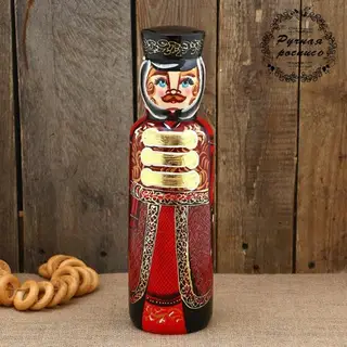Штоф - матрёшка «Барин», 0,5 л, 34 см