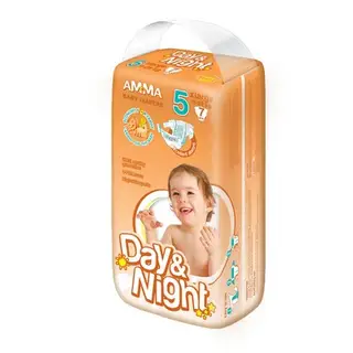 Подгузники «Amma» Day&Night XL (11-25 кг), 7 шт