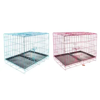 Клетка для кошек и собак, 85 х 60 х 70 см, микс цветов