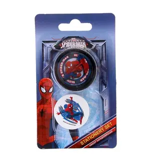 Набор канцелярский Spiderman в блистере: точилка большая, ластик фигурный