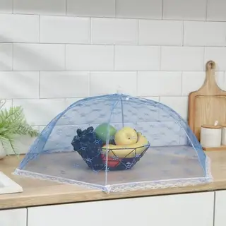 Сетка для продуктов защитная «Зонтик», 70×70 см, цвет МИКС