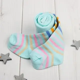 Колготки детские Collorista "Мята", рост 56 см, (0-6мес.)