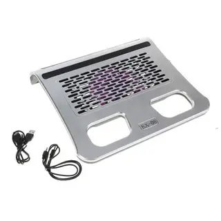 Подставка для охлаждения ноутбука + колонки, 1 кулер, USB