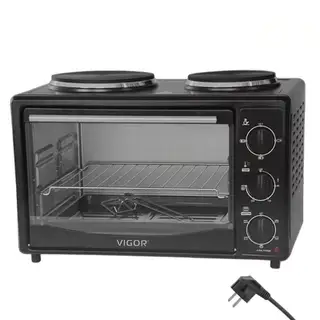 Духовой шкаф Vigor HX-6120, вращающийся шомпол-гриль, 25 л, 3400 Вт