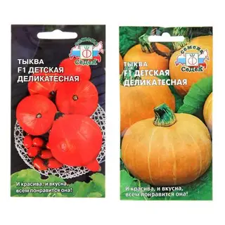 Семена Тыква Детская деликатесная F1, 1 г