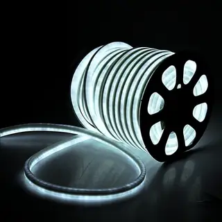 Гибкий неон, 12x24 мм, 50 м, LED/м-80-220V, БЕЛЫЙ