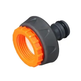 Штуцер, внутренняя резьба 3/4"– 1", быстросъёмное соединение, пластик, Greengo