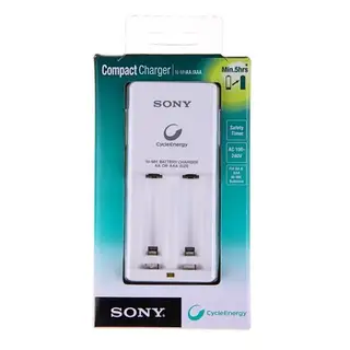 Зарядное устройство Sony AA/AAA Compact w/o NEW [BCG34HWN]