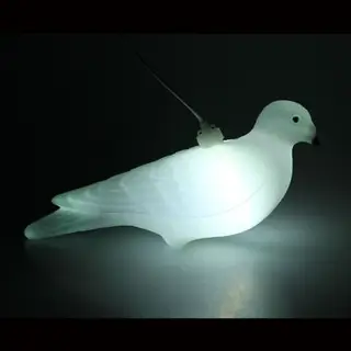 Фигура "Голубь" 30х10х10 см, LED-1, 220V БЕЛЫЙ