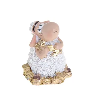 Сувенир "Богатая овечка" МИКС, 4,5x3,5x3,5 см
