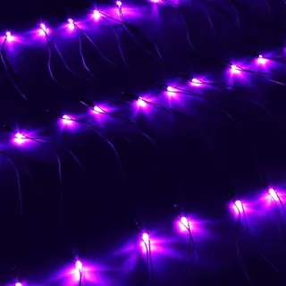 СЕТЬ, Ш:1 м, В:0.7 м, Н.Т. LED-96-220V, контр. 8 режимов, ФИОЛЕТ