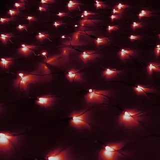 СЕТЬ, Ш:1 м, В:0.9 м, Н.Т. LED-120-220V, контр. 8 режимов, КРАСНЫЙ