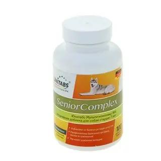 Витамины Юнитабс SeniorComplex для собак старше 7 лет, 100 таб