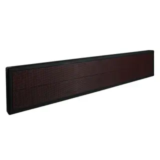 Бегущая строка уличная 2 х 0,4 м LED, 220V, USB, Монохромный красный