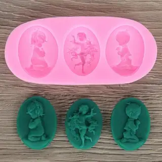 Силиконовый молд Доляна «Молитва», 11×5 см