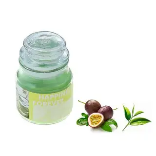 Свеча в банке 9х6 см Green tea & passion fruit 82 мл