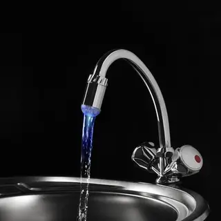 Насадка на кран с подсветкой LED RGB, с датчиком температуры NK-011