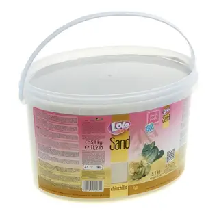 Песок для шиншилл LoLo Pets, ведро 5,4 кг