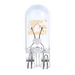 Лампа автомобильная Osram, W5W, 12 В, 5 Вт, 1 шт