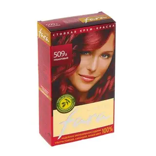 Краска для волос Fara Classic, тон 509А, гранатовый, 160 г