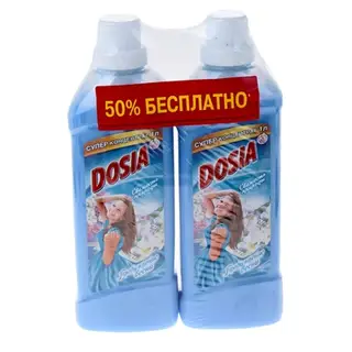 Ополаскиватель для белья DOSIA Пробуждение весны 2x1 л набор