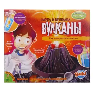 Набор для опытов "Наука о вулканах" Науки с Буки