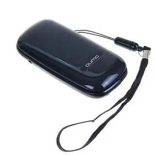 Мобильный телефон Qumo Push 185 Clamshell, 1.77" LCD/2SIM/MicroSD/Bluetooth/MP3, чёрный