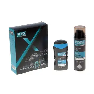 Набор подарочный Forx man care Лавина свежести (пена для бритья 200 мл. + бальзам после бритья 150 м