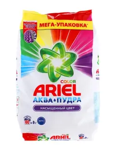 Стиральный порошок Ariel Color&Style, автомат, 9 кг