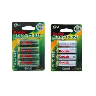 Аккумулятор Kodak, Ni-Mh, AA, HR6-4BL, 1.2В, 2100 мАч, блистер, 4 шт