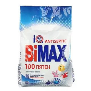 Порошок стиральный BiMax "100 пятен", 1800 г