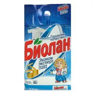 Стиральный порошок "Биолан" Эконом Эксперт м/у, 2,4 кг