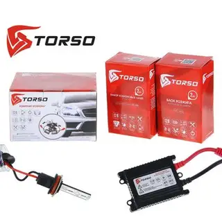 Комплект ксенона TORSO, блок розжига DC Slim, 35 Вт, 12 В, цоколь H8, 4300 К