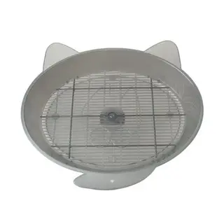 Туалет "Кошка с ушками" 36 х 34 х 6 см, серый