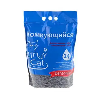 Наполнитель минеральный комкующийся "Cindy cat bentonite", 5 кг