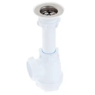 Сифон малый Aquant, с выпуском 1 1/4" х 40 мм