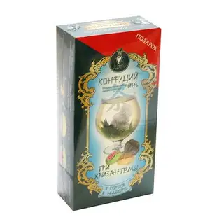 Чай Конфуций Подарочный набор "Три хризантемы ", 80 гр