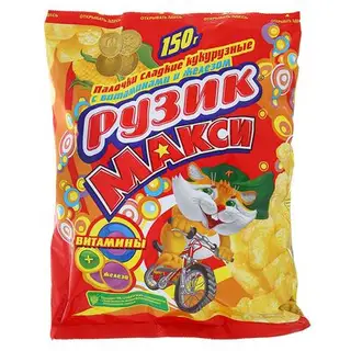 Кукурузные палочки "Рузик" с витаминами и железом, 150 г