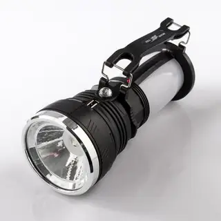 Фонарь светодиодный аккумуляторный ручной, 1 LED, 3 режима, 17.5×7×7 см